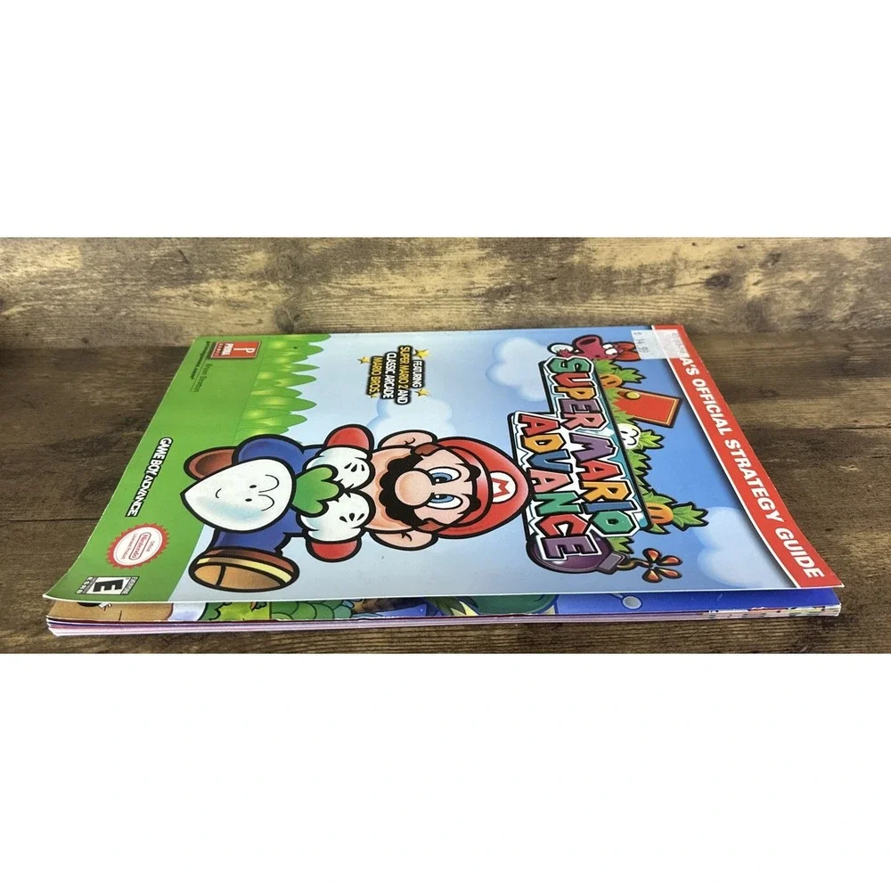 Super Mario Advance Prima Official Strategy Guide Nintendo Game Boy Advance